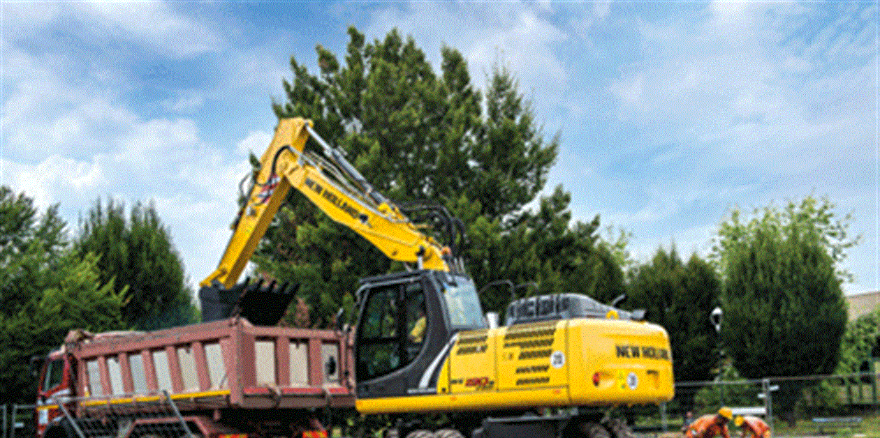 New Holland Introduces B Series Wheeled Excavators - Demolition ...