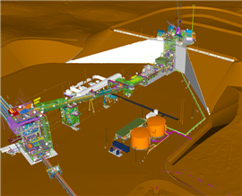 Render of mining crusher (Image: Cimic Group)