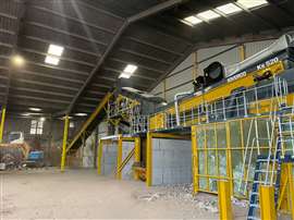 NWH Group's new Kiverco KS520 recycling plant. 