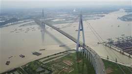 Shiziyang Bridge render (Image: Knight Architects)