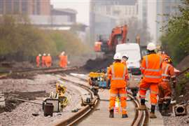 Rail construction work (Image: Adobe Stock)