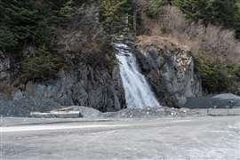 Lowell Creek waterfall (Image: Adobe Stock)