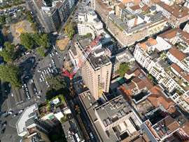 Aerial view of Hotel Michelangelo