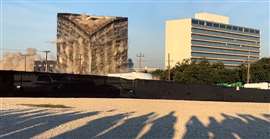 Implosion of the UT Southwester building