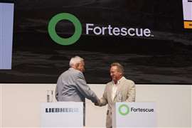 Fortescue Liebherr MINExpo deal