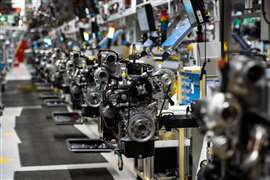 Deutz engine production line in Cologne, Germany