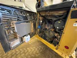 Engine compartment of Caterpillar's next-generation compact track loader