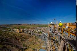 Site A on the Argyle Diamond Mine project. 