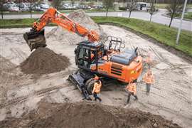 HCME ZX220W-7 wheel loader