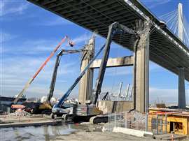 Derald Desmond Bridge - Pier Demo 