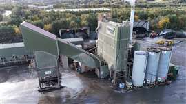 Tynedale Roadstone Asphalt plant in the United Kingdom