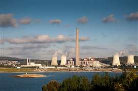 The As Ponte Thermoelectric Power Plant in As Pont, Spain