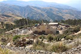 Dismantling of infrastructure at Mina Pierina in Ancash, Peru