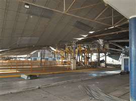 Inside the storm damaged Bunge Bahía Blanca plant