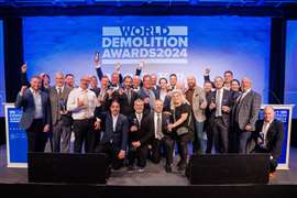 2024 World Demolition Awards Winners in Stockholm