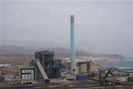 Lezama fells 200-metre chimney in simultaneous blasting