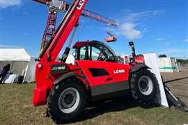 LGMG displays telehandler in Europe