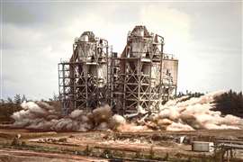 VIDEO: How the explosive demolitions at the Gove Refinery went down