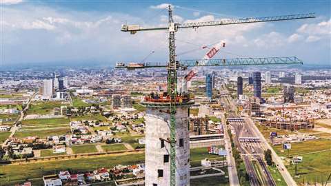 Jaso J52NS tower crane