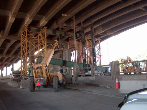 extension ladders, scaffolding, shoring